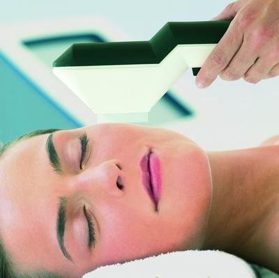 IPL hair removal on face